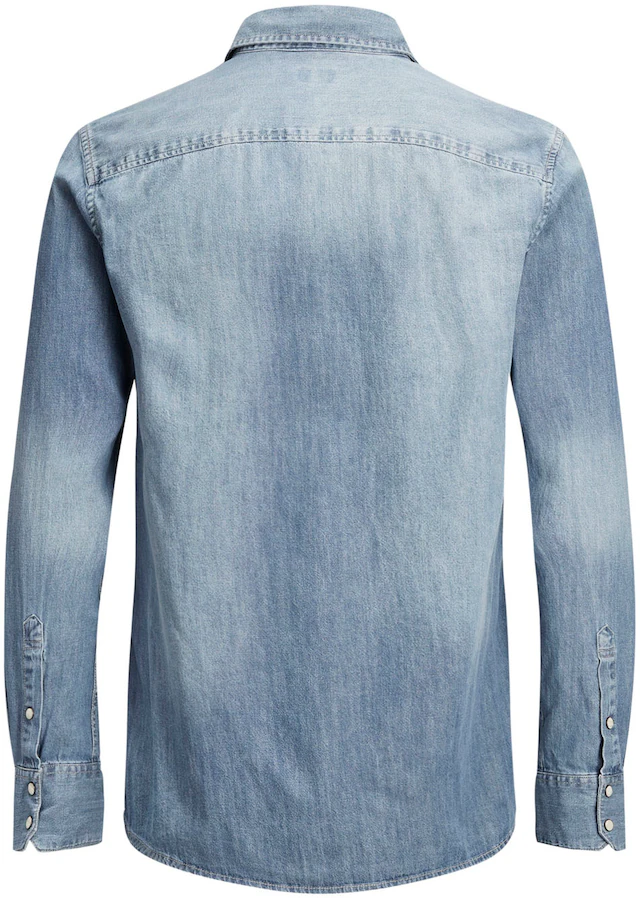 Jack & Jones Langarmhemd »JJESHERIDAN SHIRT L/S NOOS« mit angesetzter Brusttasche