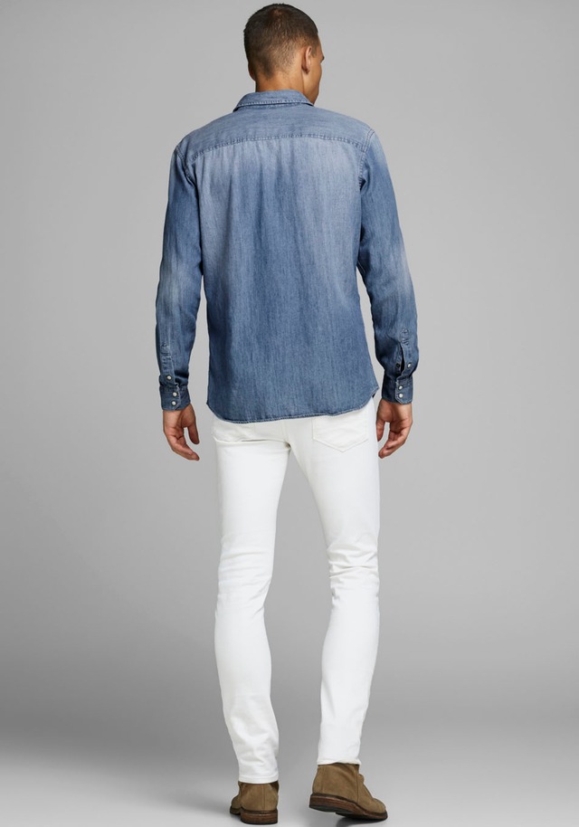 Jack & Jones Langarmhemd »JJESHERIDAN SHIRT L/S NOOS« mit angesetzter Brusttasche