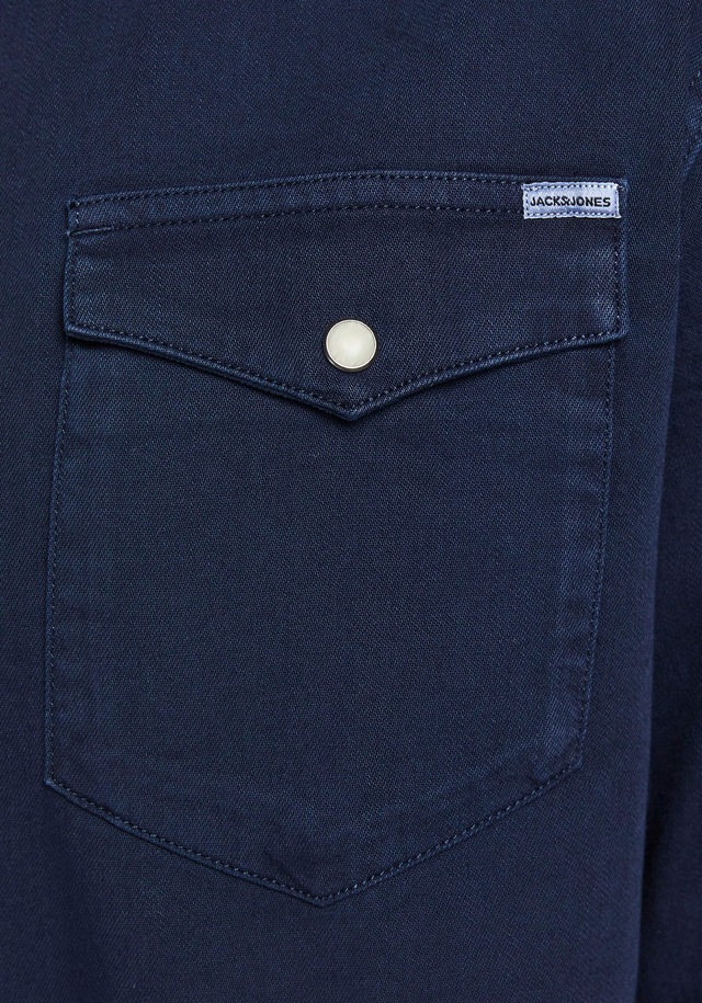 Jack & Jones Langarmhemd »JJESHERIDAN SHIRT L/S NOOS« mit angesetzter Brusttasche