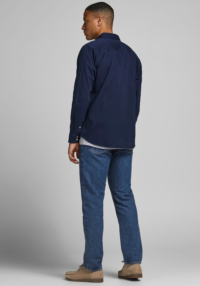 Jack & Jones Langarmhemd »JJESHERIDAN SHIRT L/S NOOS« mit angesetzter Brusttasche