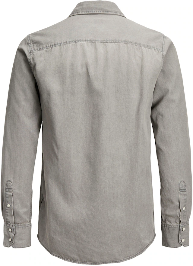 Jack & Jones Langarmhemd »JJESHERIDAN SHIRT L/S NOOS« mit angesetzter Brusttasche