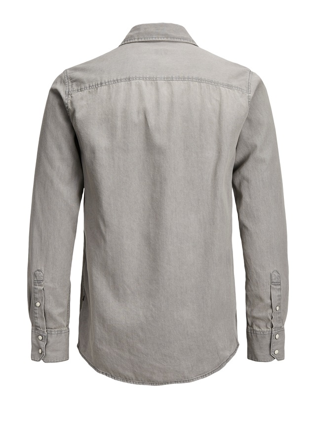 Jack & Jones Langarmhemd »JJESHERIDAN SHIRT L/S NOOS« mit angesetzter Brusttasche