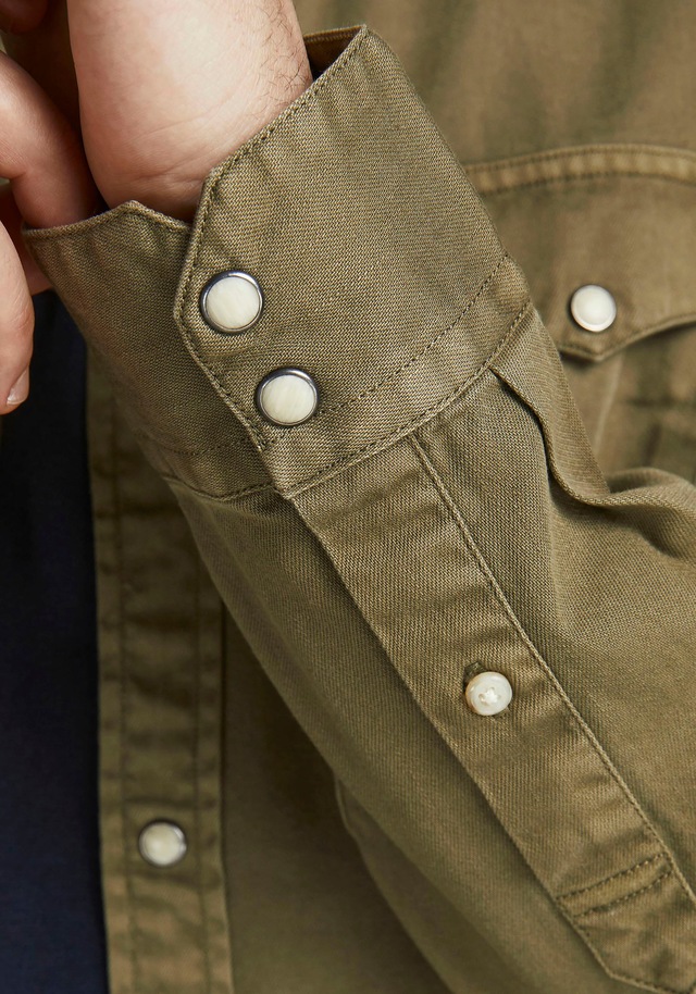 Jack & Jones Langarmhemd »JJESHERIDAN SHIRT L/S NOOS« mit angesetzter Brusttasche