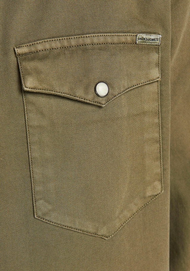 Jack & Jones Langarmhemd »JJESHERIDAN SHIRT L/S NOOS« mit angesetzter Brusttasche