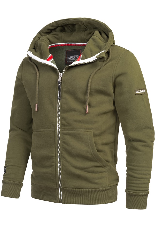 Alessandro Salvarini Sweatjacke »ASBergamo« aus hochwertigem, warmem Material