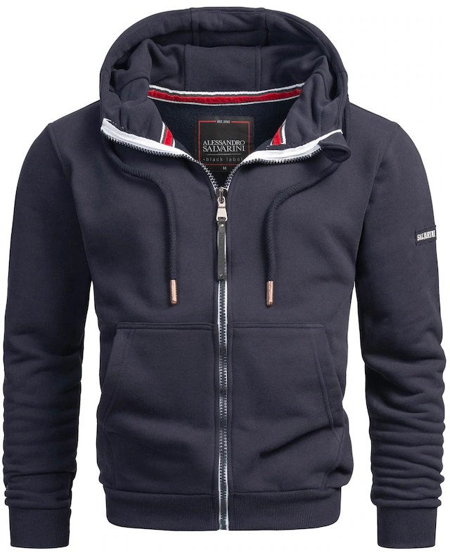 Alessandro Salvarini Sweatjacke »ASBergamo« aus hochwertigem, warmem Material