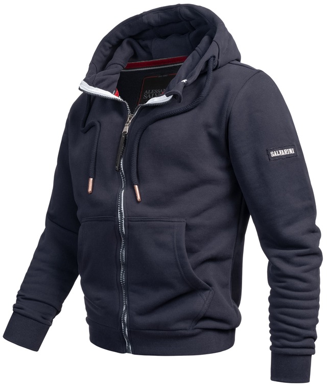 Alessandro Salvarini Sweatjacke »ASBergamo« aus hochwertigem, warmem Material