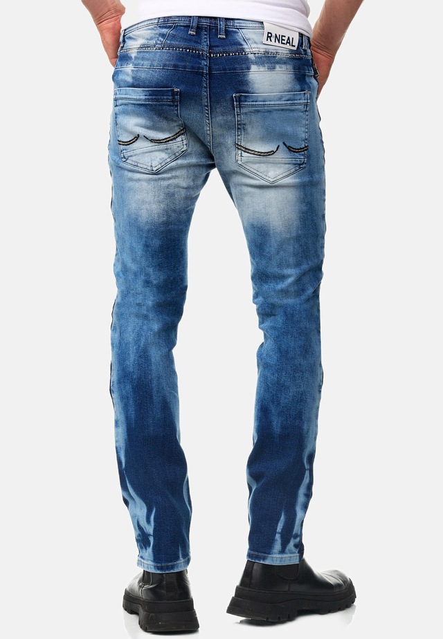 Rusty Neal Slim-fit-Jeans »MISATO« im modischen Used-Look