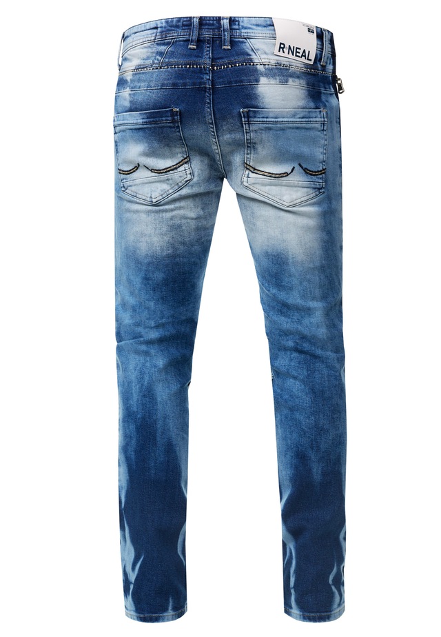 Rusty Neal Slim-fit-Jeans »MISATO« im modischen Used-Look