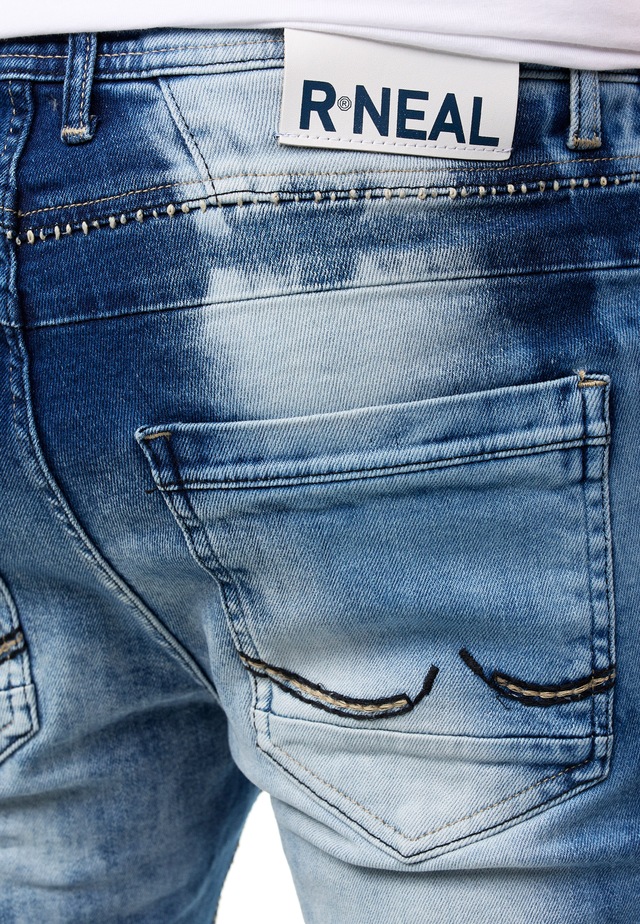 Rusty Neal Slim-fit-Jeans »MISATO« im modischen Used-Look
