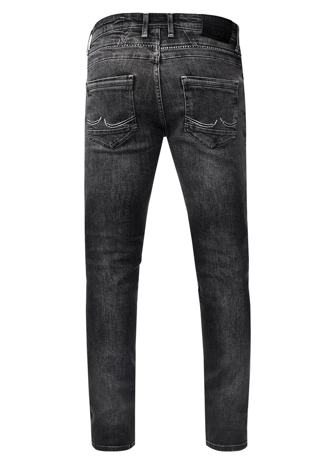 Rusty Neal Slim-fit-Jeans »MISATO« im modischen Used-Look