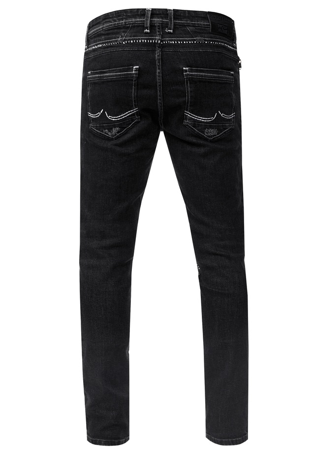 Rusty Neal Slim-fit-Jeans »MISATO« im modischen Used-Look