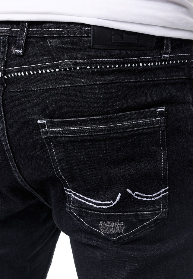 Rusty Neal Slim-fit-Jeans »MISATO« im modischen Used-Look