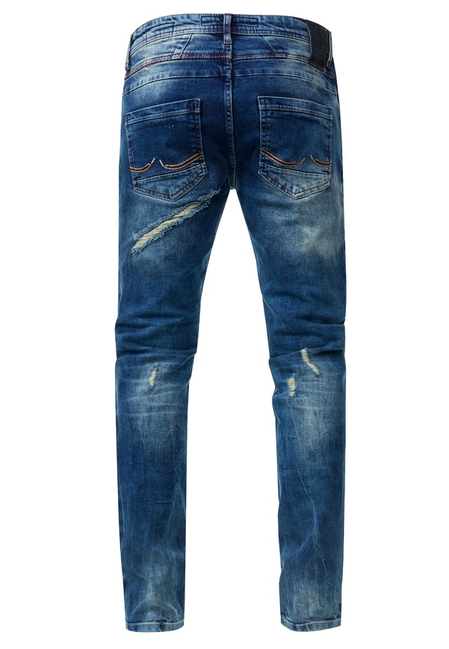 Rusty Neal Slim-fit-Jeans »MISATO« im modischen Used-Look