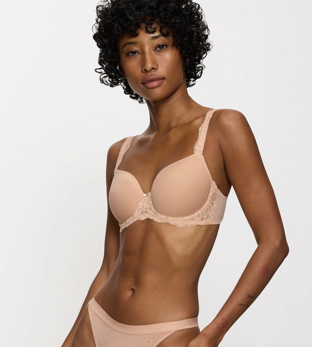 Triumph T-Shirt-BH »Amourette Charm« schöner Mix aus glattem Jersey und zarter Stretch-Spitze