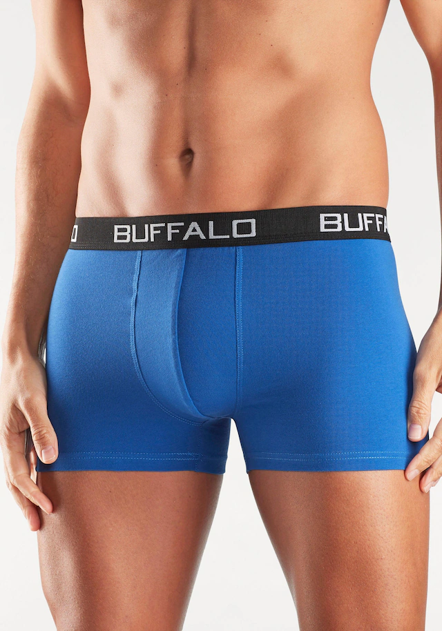 Buffalo Boxer »Boxershorts für Herren« Packung, 4 Stk. aus Baumwoll-Mix