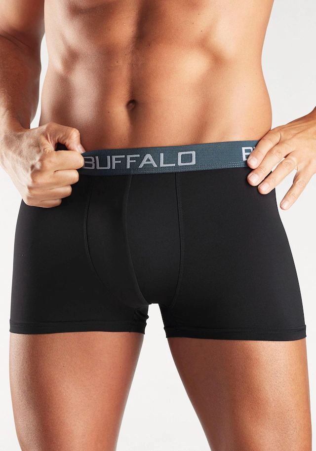 Buffalo Boxer »Boxershorts für Herren« Packung, 4 Stk. aus Baumwoll-Mix