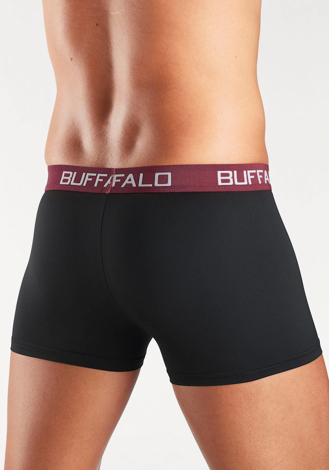 Buffalo Boxer »Boxershorts für Herren« Packung, 4 Stk. aus Baumwoll-Mix