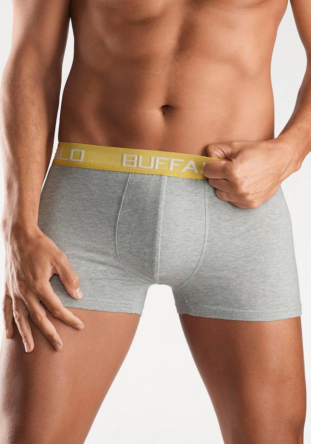 Buffalo Boxer »Boxershorts für Herren« Packung, 4 Stk. aus Baumwoll-Mix