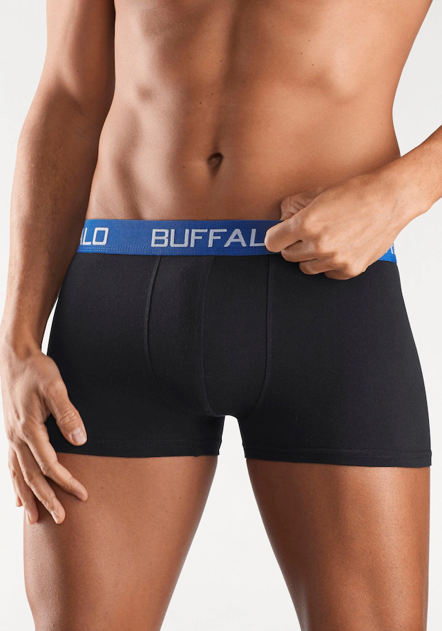 Buffalo Boxer »Boxershorts für Herren« Packung, 4 Stk. aus Baumwoll-Mix