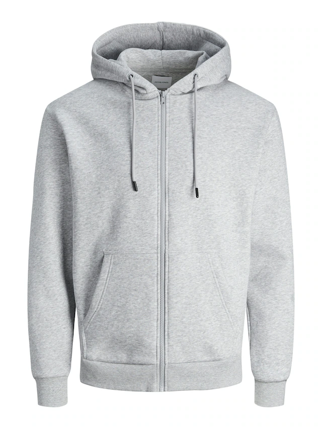 Jack & Jones Kapuzensweatjacke »JJEBRADLEY mit Kapuze, ideal für kalte Jahreszeit« Materialmix, relaxed fit