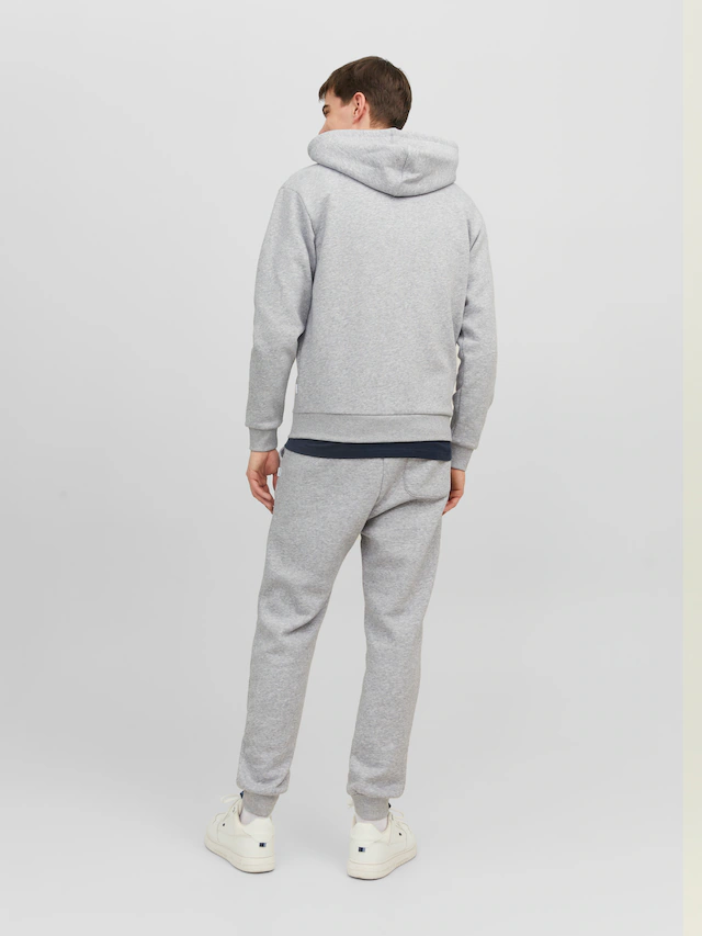Jack & Jones Kapuzensweatjacke »JJEBRADLEY mit Kapuze, ideal für kalte Jahreszeit« Materialmix, relaxed fit