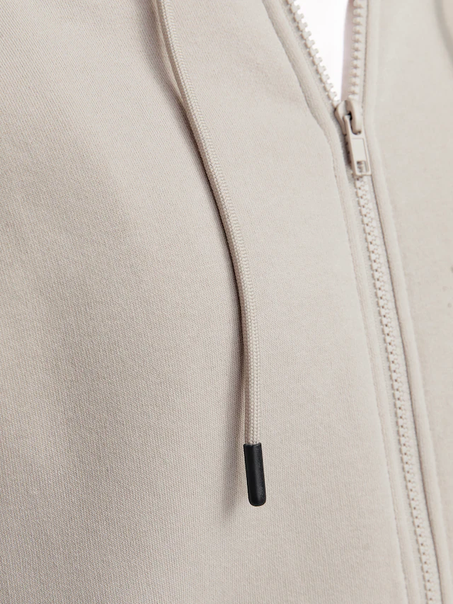 Jack & Jones Kapuzensweatjacke »JJEBRADLEY mit Kapuze, ideal für kalte Jahreszeit« Materialmix, relaxed fit