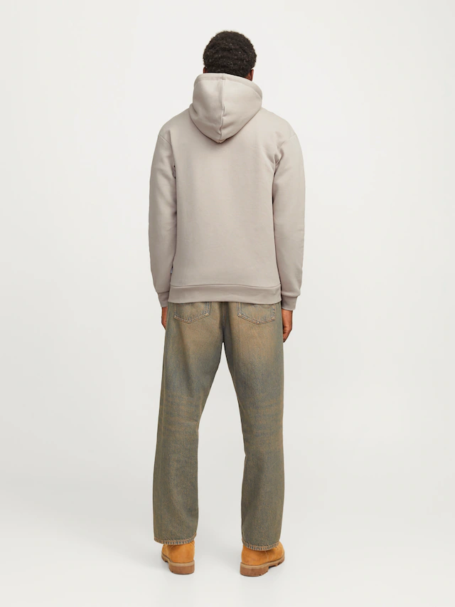 Jack & Jones Kapuzensweatjacke »JJEBRADLEY mit Kapuze, ideal für kalte Jahreszeit« Materialmix, relaxed fit