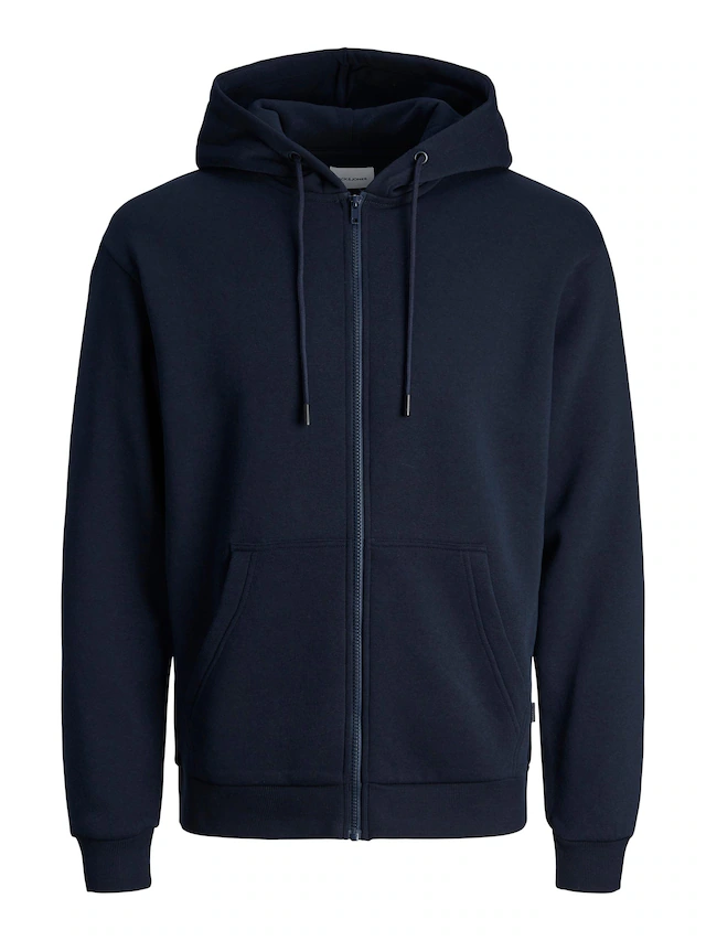 Jack & Jones Kapuzensweatjacke »JJEBRADLEY mit Kapuze, ideal für kalte Jahreszeit« Materialmix, relaxed fit