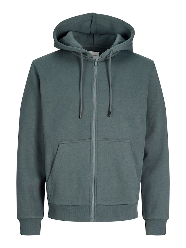 Jack & Jones Kapuzensweatjacke »JJEBRADLEY mit Kapuze, ideal für kalte Jahreszeit« Materialmix, relaxed fit