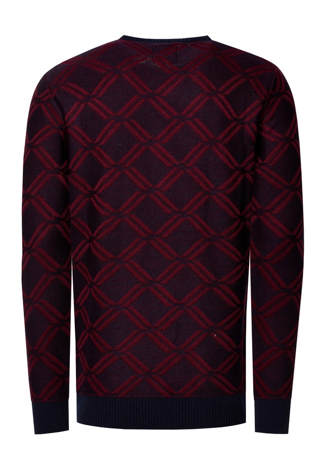 Rusty Neal Strickpullover in tollem Karo-Design