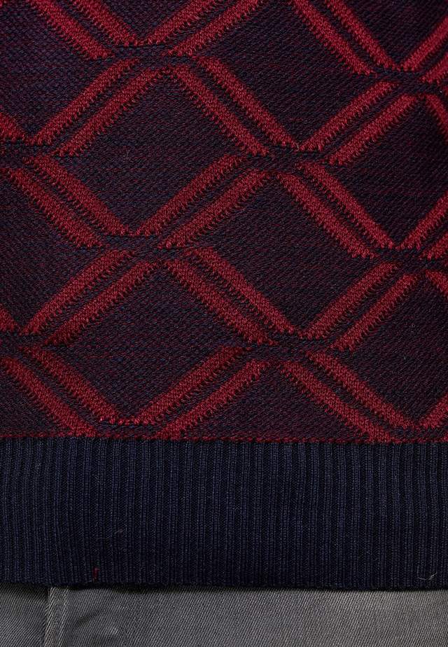Rusty Neal Strickpullover in tollem Karo-Design