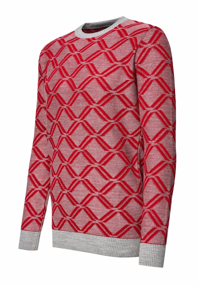 Rusty Neal Strickpullover in tollem Karo-Design