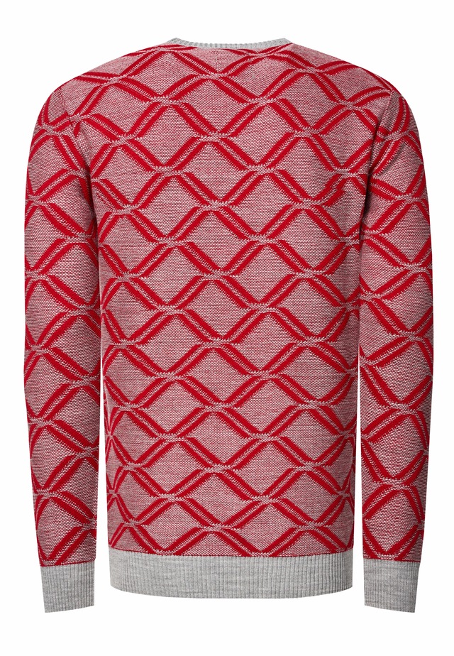 Rusty Neal Strickpullover in tollem Karo-Design