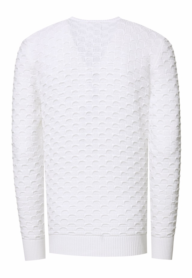 Rusty Neal Strickpullover mit modernem Strickmuster