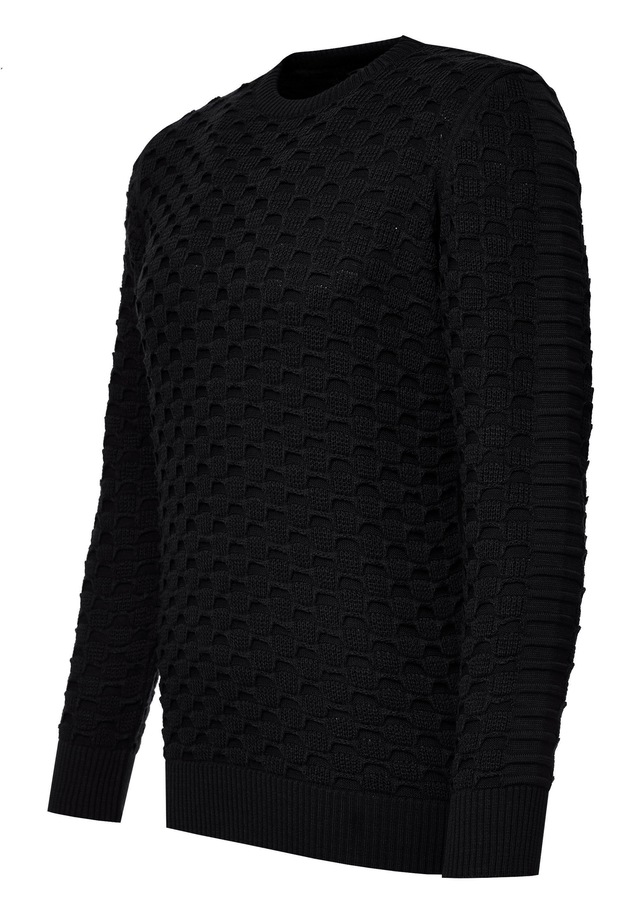 Rusty Neal Strickpullover mit modernem Strickmuster