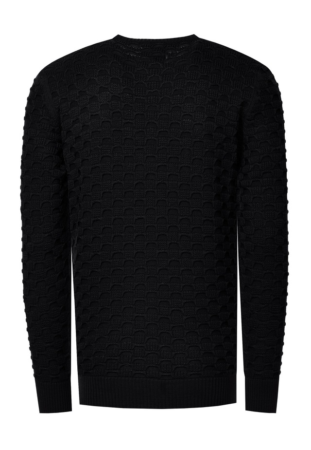 Rusty Neal Strickpullover mit modernem Strickmuster