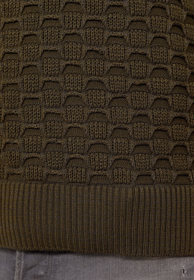 Rusty Neal Strickpullover mit modernem Strickmuster