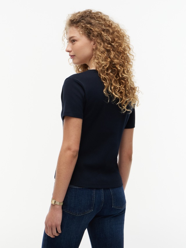 Tommy Hilfiger »CODY V-NECK SHORT SLEEVE« mit V-Ausschnitt, Baumwolle, Slim Fit