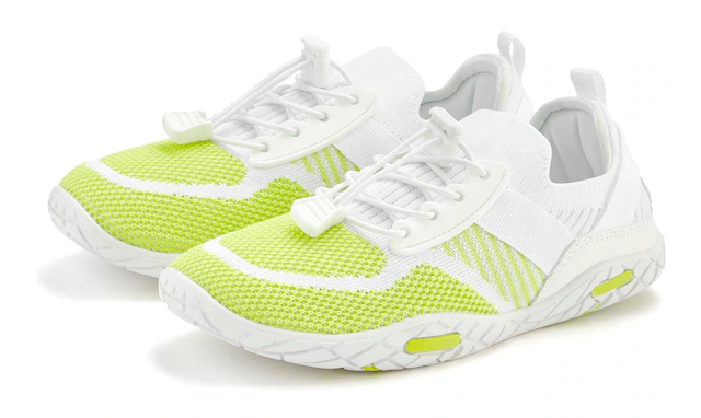 LASCANA Sneaker »Slip-On-Sneaker, Sommer Sneaker,« Freizeitschuh, Halbschuh superleicht, flache flexible Sohle VEGAN