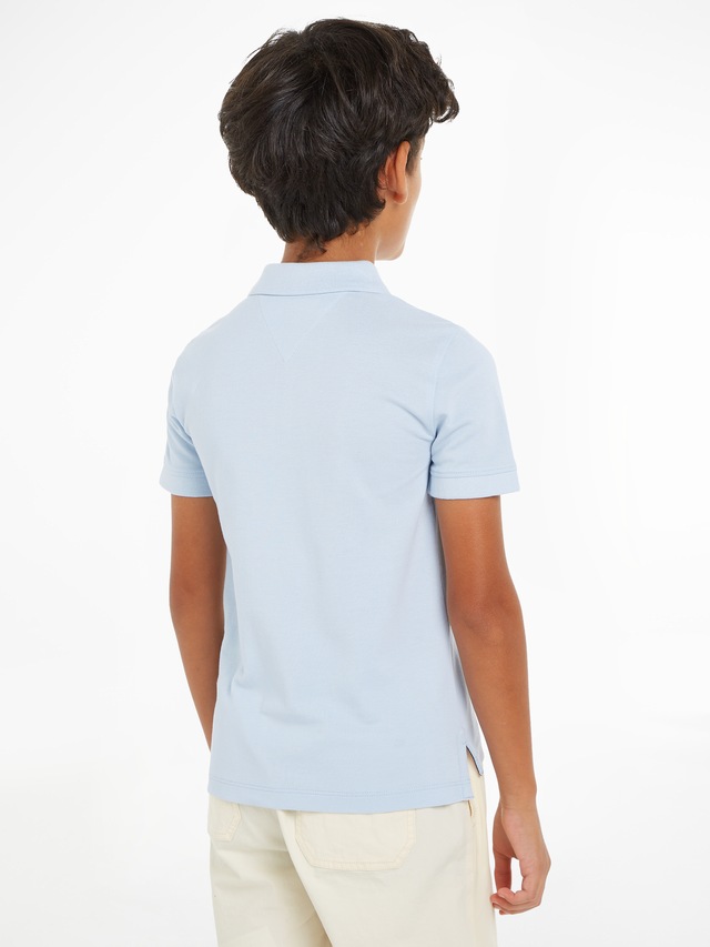 Tommy Hilfiger Poloshirt »FLAG POLO SS« mit Logostickerei
