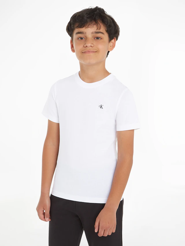 Calvin Klein Jeans T-Shirt »MONOGRAM MINI BADGE T-SHIRT« für Kinder bis 16 Jahre