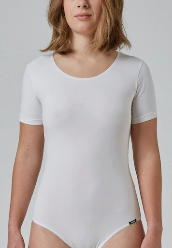 Skiny Kurzarmbody »Body Collection« Rundhalsausschnitt, schlicht, kurzärmlig, Baumwollmix