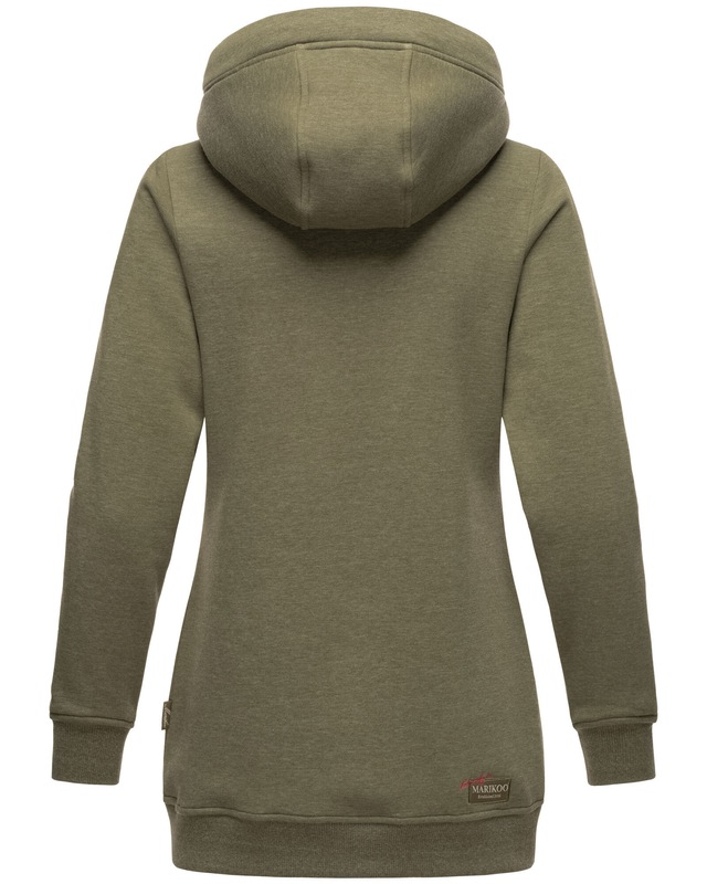 Marikoo Kapuzenpullover »Izuyaa« langer warmer Kapuzenpullover