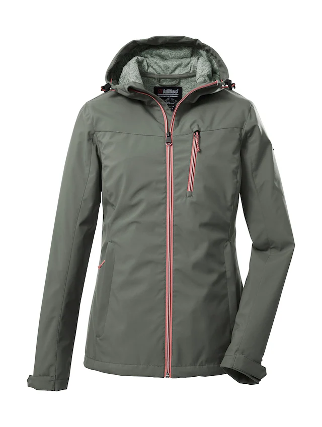 Killtec Softshelljacke »KOS 89 WMN SFTSHLL JCKT« Damen Softshelljacke: Wind-und wasserdicht, atmungsaktiv