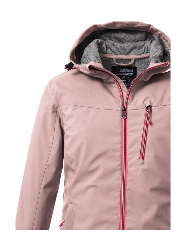 Killtec Softshelljacke »KOS 89 WMN SFTSHLL JCKT« Damen Softshelljacke: Wind-und wasserdicht, atmungsaktiv