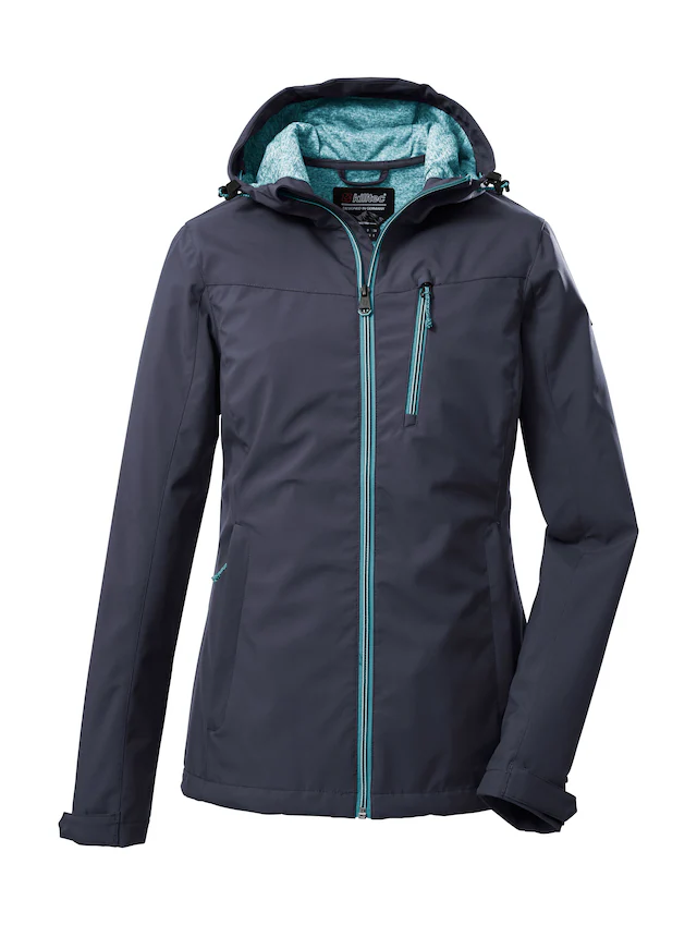Killtec Softshelljacke »KOS 89 WMN SFTSHLL JCKT« Damen Softshelljacke: Wind-und wasserdicht, atmungsaktiv