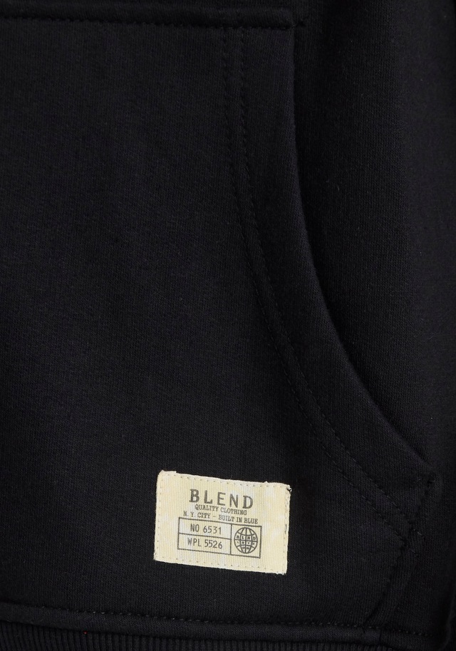 Blend Kapuzensweatjacke »BHNOAH« aus Baumwolle und Polyester, Slim Fit, mit Reißverschluss