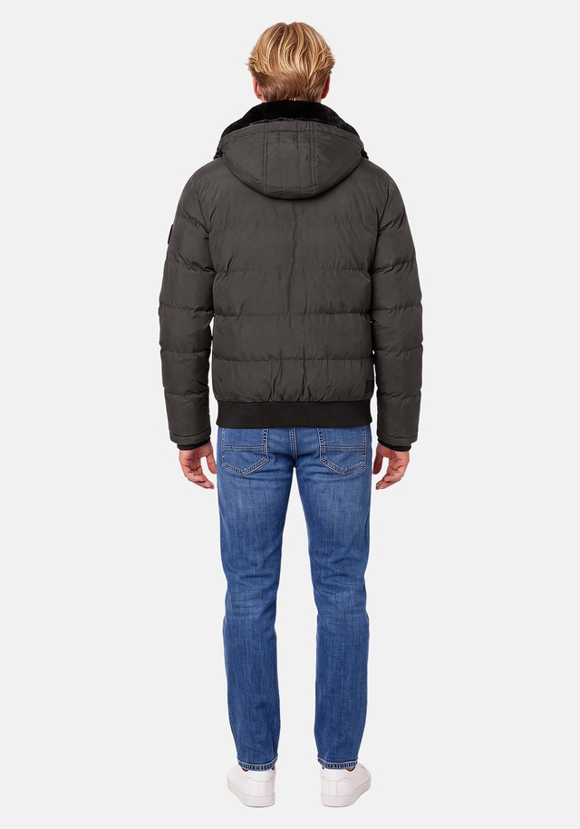 Alessandro Salvarini Winterjacke »ASLeonio« mit warmem Teddyfell und abnehmbarer Kapuze