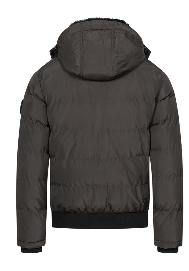 Alessandro Salvarini Winterjacke »ASLeonio« mit warmem Teddyfell und abnehmbarer Kapuze